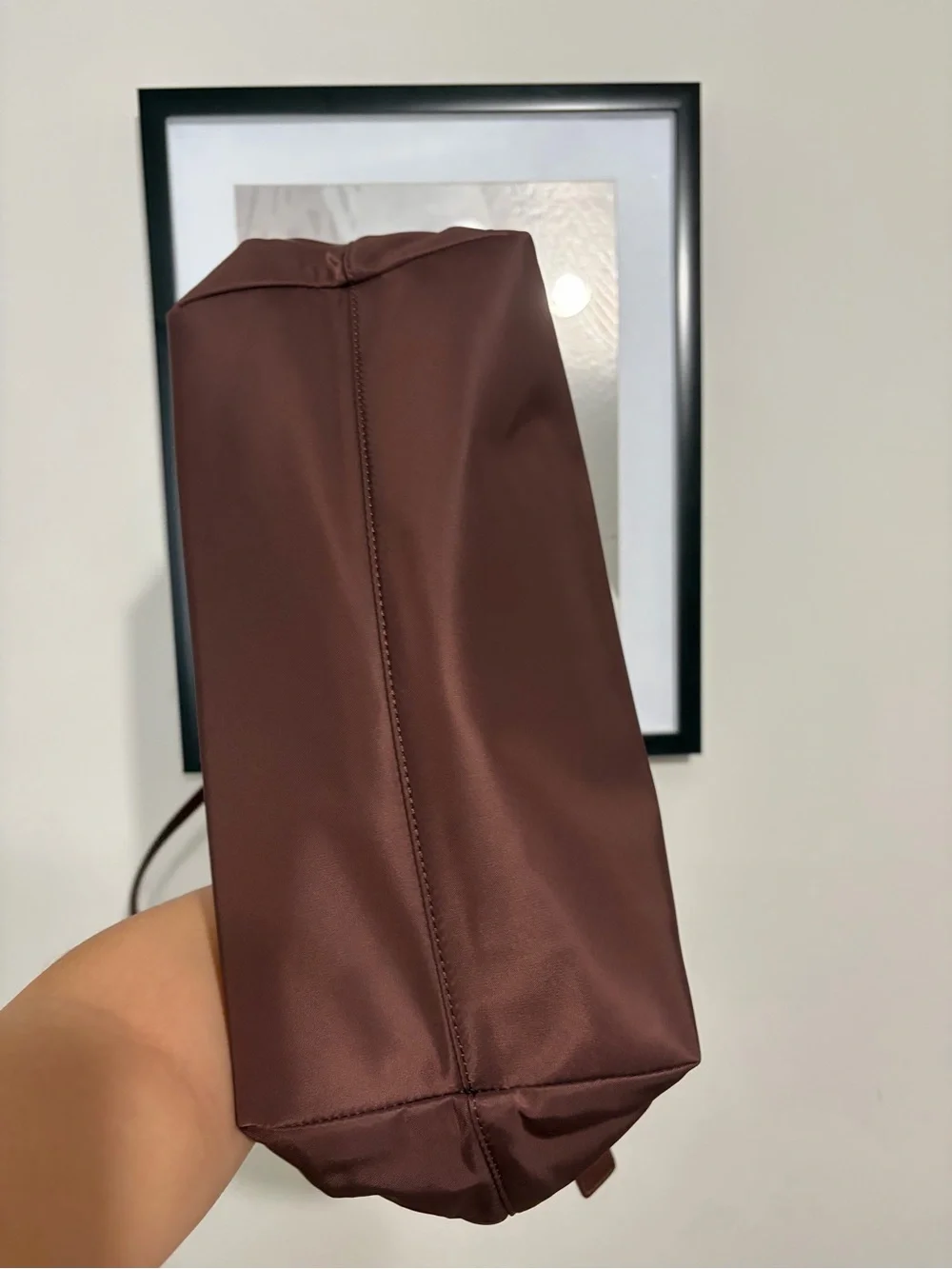 Tory Burch Chocolate Brown Nylon Tote